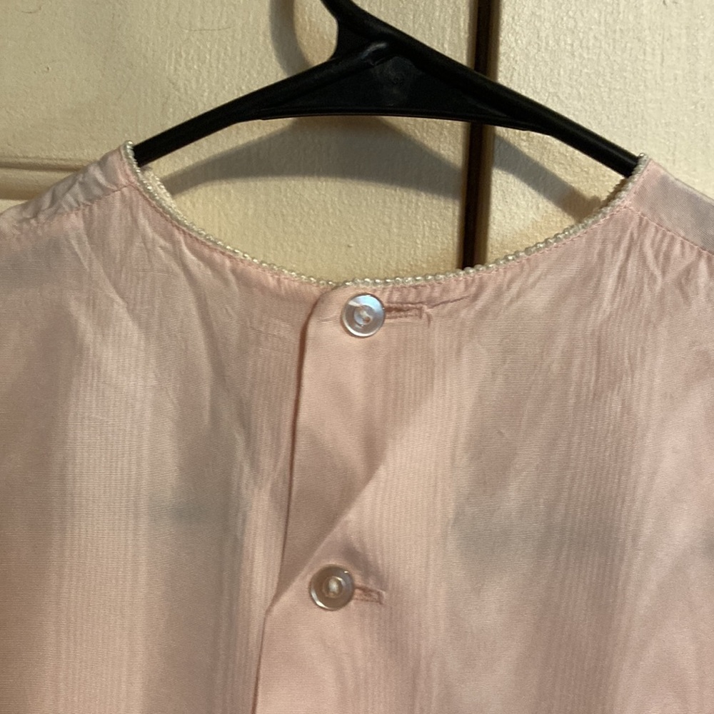 Vintage Kim originals peach colored dress size 10P - Picture 8 of 11